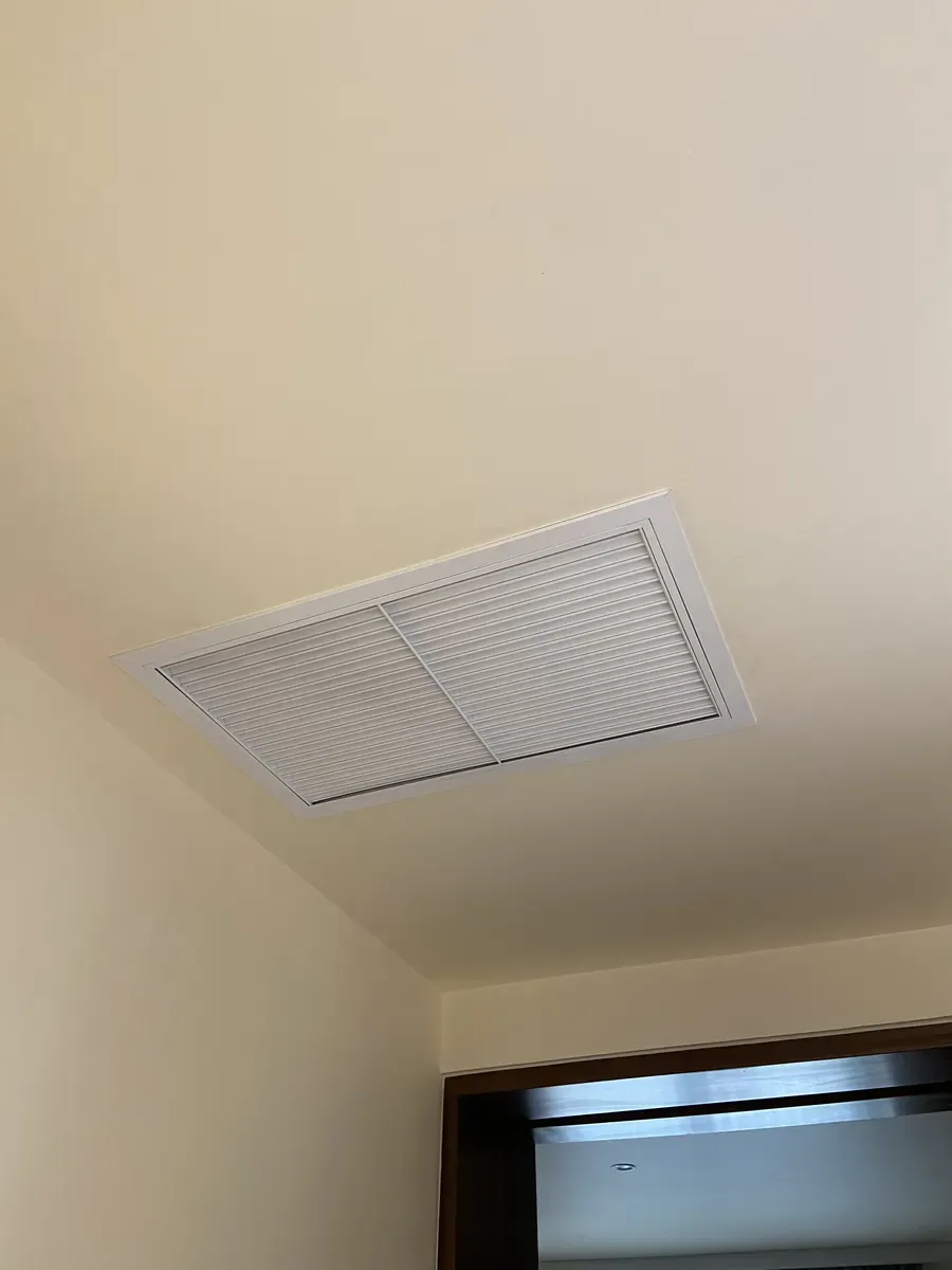 Instalación de difusores fan & coil realizada por HBR